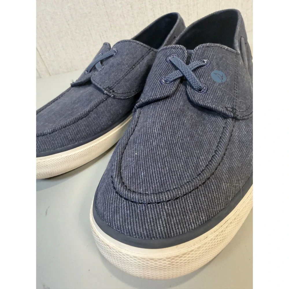 Sperry Womens Seacycled Twill Loafer Casual Shoe - Size 11‎ Navy - STS88787